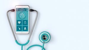 iphone and stethoscope