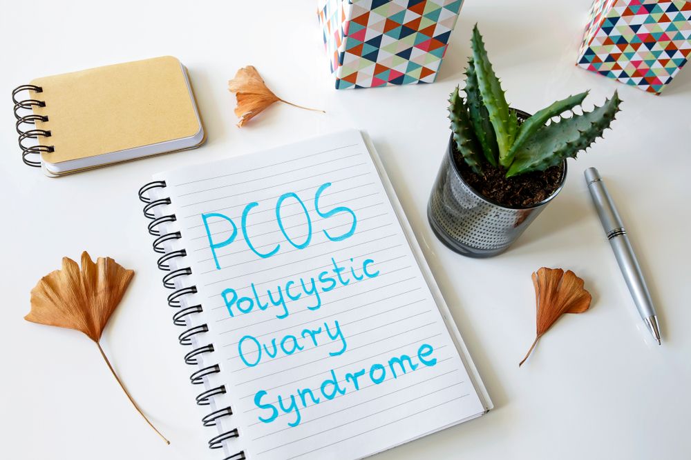 PCOS on notepad