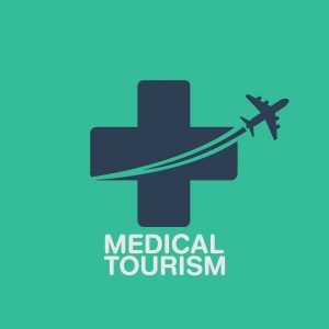 medical symbol next to airplane