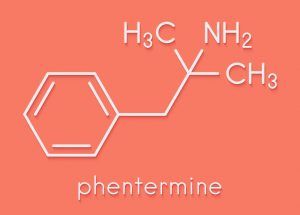 phentermine molecular structure